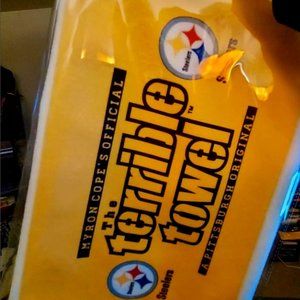 Custom made, The Terrible Towel, Pittsburgh Steelers, NFL merch